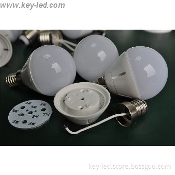 New P45 Plastic led bulb spare parts hot sell